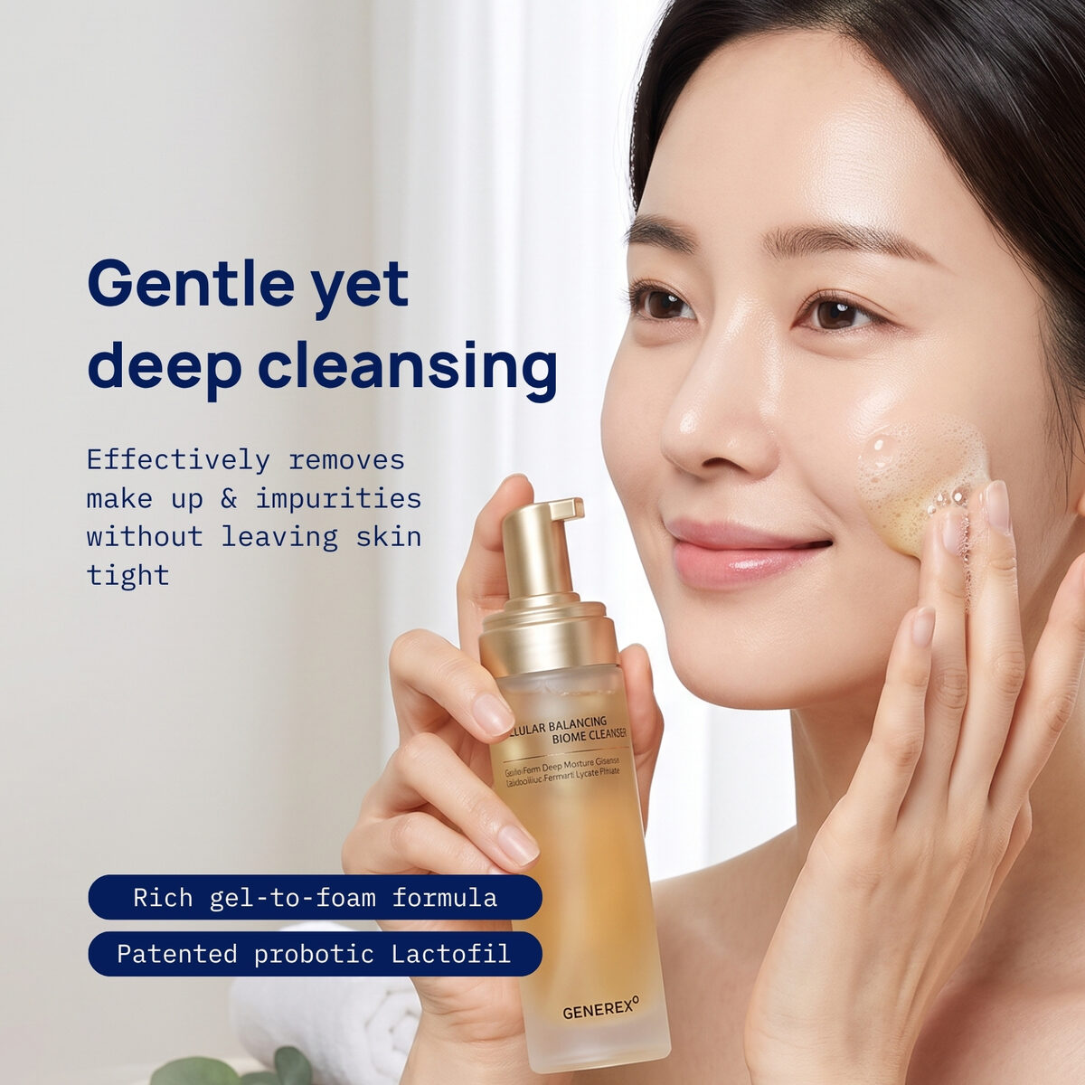 Generex Cellular Balancing Biome Cleanser, product photograph