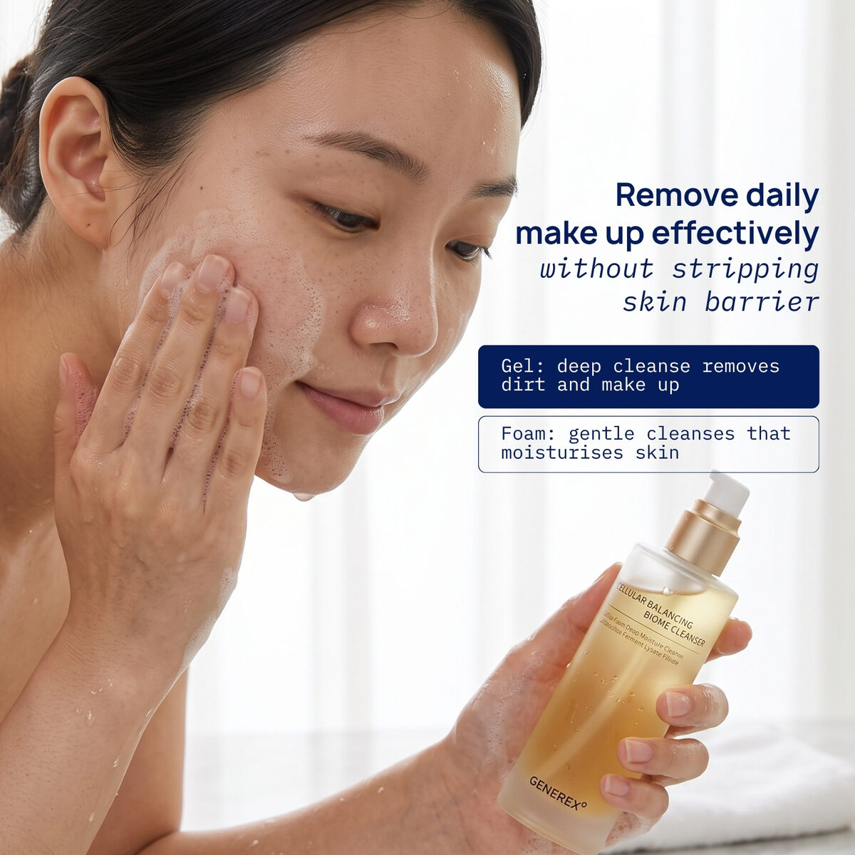 Generex Cellular Balancing Biome Cleanser, product photograph