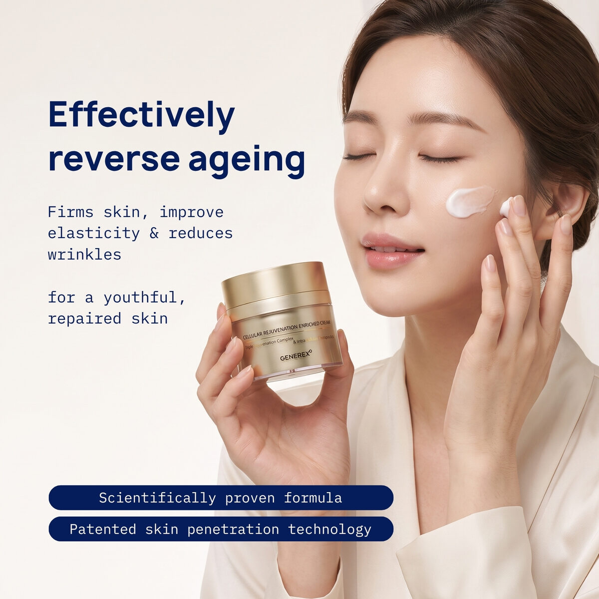 Generex Cellular Rejuvenation Enriched Cream, product photograph