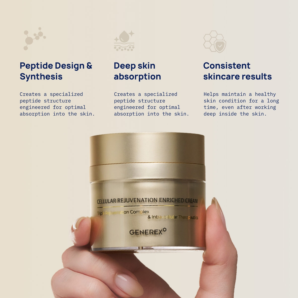 Generex Cellular Rejuvenation Enriched Cream, product photograph
