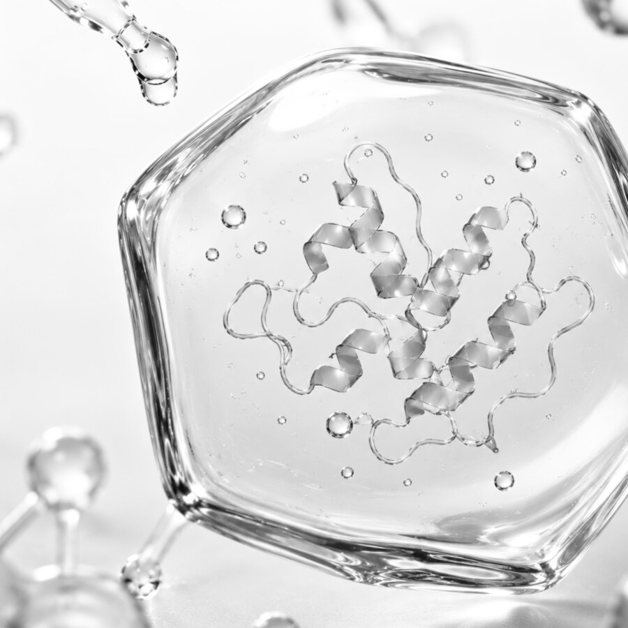 NR-9GF Growth Factor Complex, illustrative molecular render