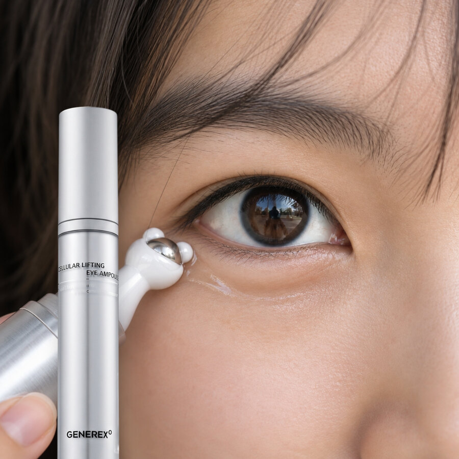 Generex Cellular Lifting Eye Ampoule in use