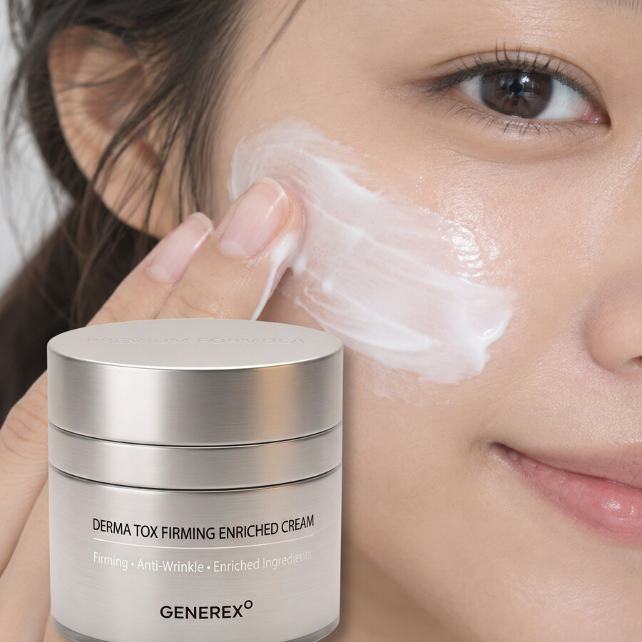 Generex Dermatox Firming Enriched Cream in use
